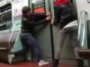 Idioten in der U-Bahn