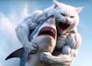 Muscle Cat vs Shark
