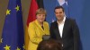 Sprachlose Ansprache: MERKEL & TSIPRAS