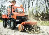 Unimog mit Kehrmaschine