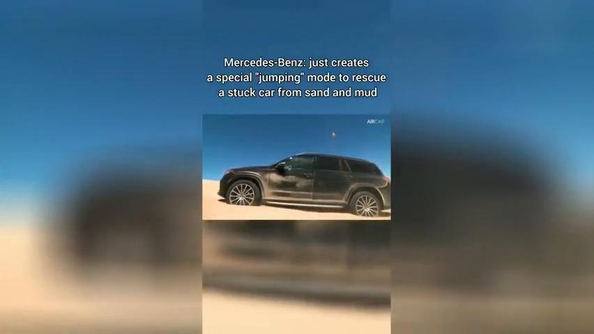 Mercedes Benz Jumping Mode Video Auf